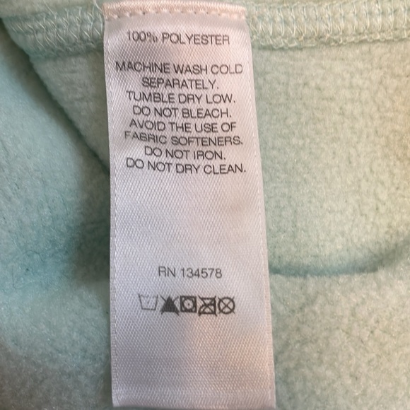 Vineyard Vines Westerly Fleece Vest Crystal Blue - Picture 12 of 12